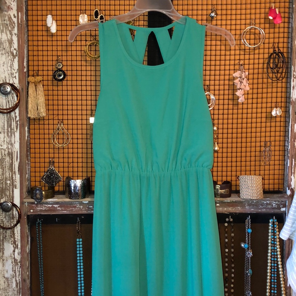 Long Green dress